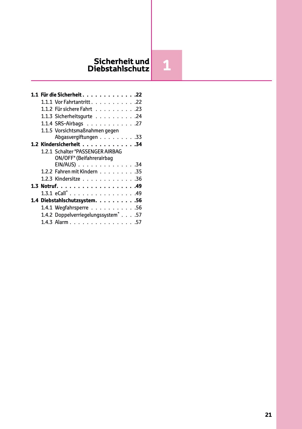 2025 Toyota GR Yaris Owner's Manual | German
