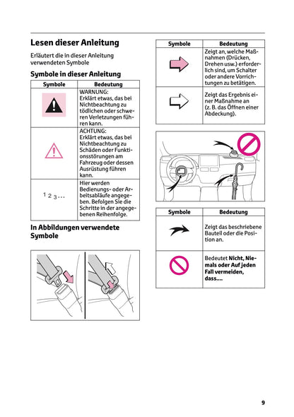 2025 Toyota GR Yaris Owner's Manual | German