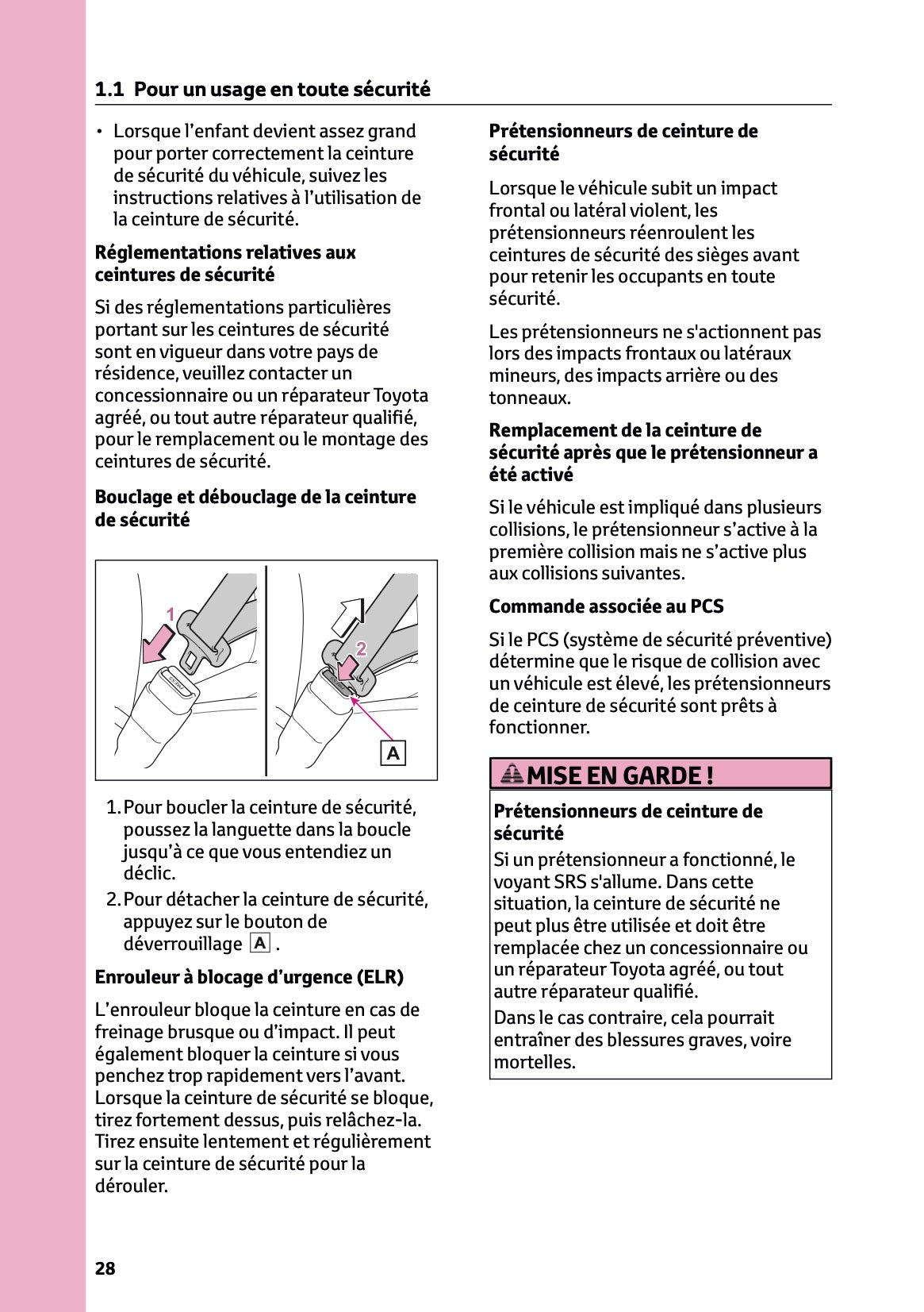 2025 Toyota GR Yaris Manuel du propriétaire | Français
