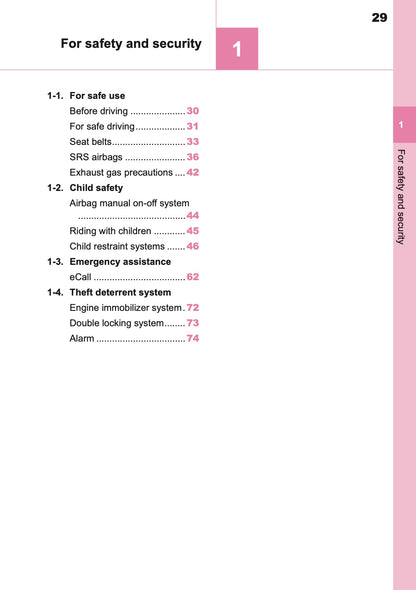 2025 Toyota GR Yaris Owner's Manual | English