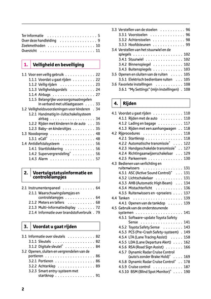 2025 Toyota GR Yaris Owner's Manual | Dutch
