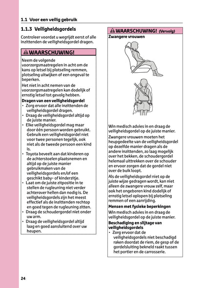 2025 Toyota GR Yaris Owner's Manual | Dutch