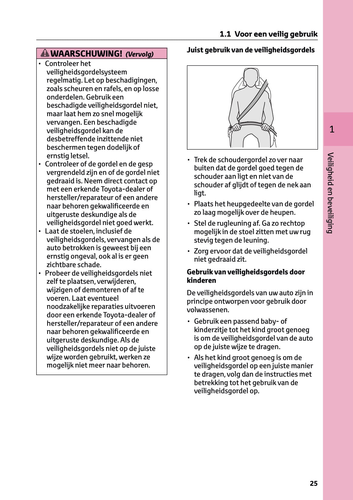 2025 Toyota GR Yaris Owner's Manual | Dutch