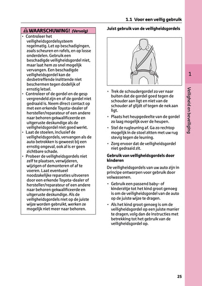 2025 Toyota GR Yaris Owner's Manual | Dutch