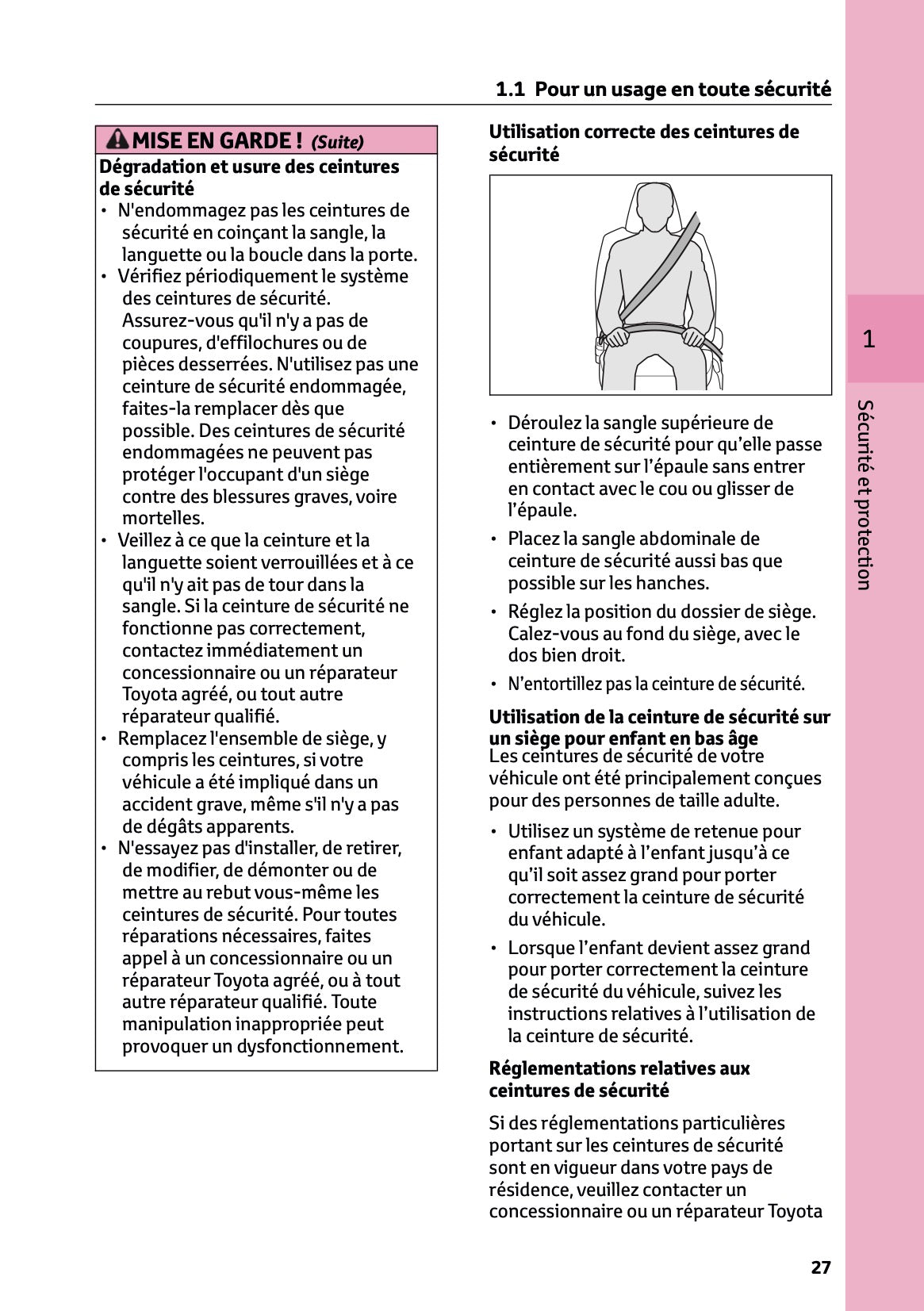 2025 Toyota Yaris Cross Hybrid Owner's Manual | French