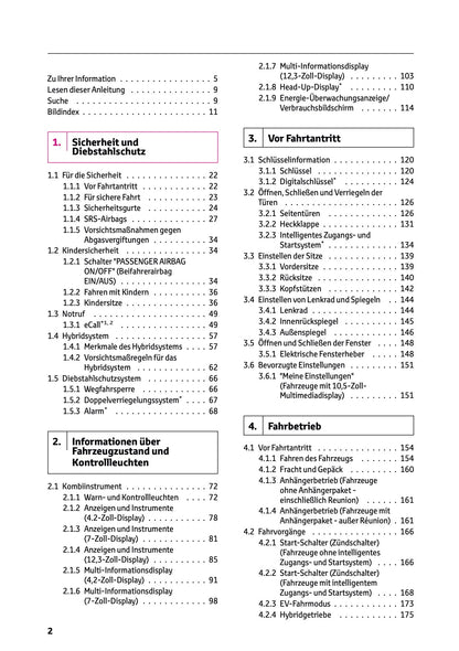 2025 Toyota Yaris Hybrid Owner's Manual | German