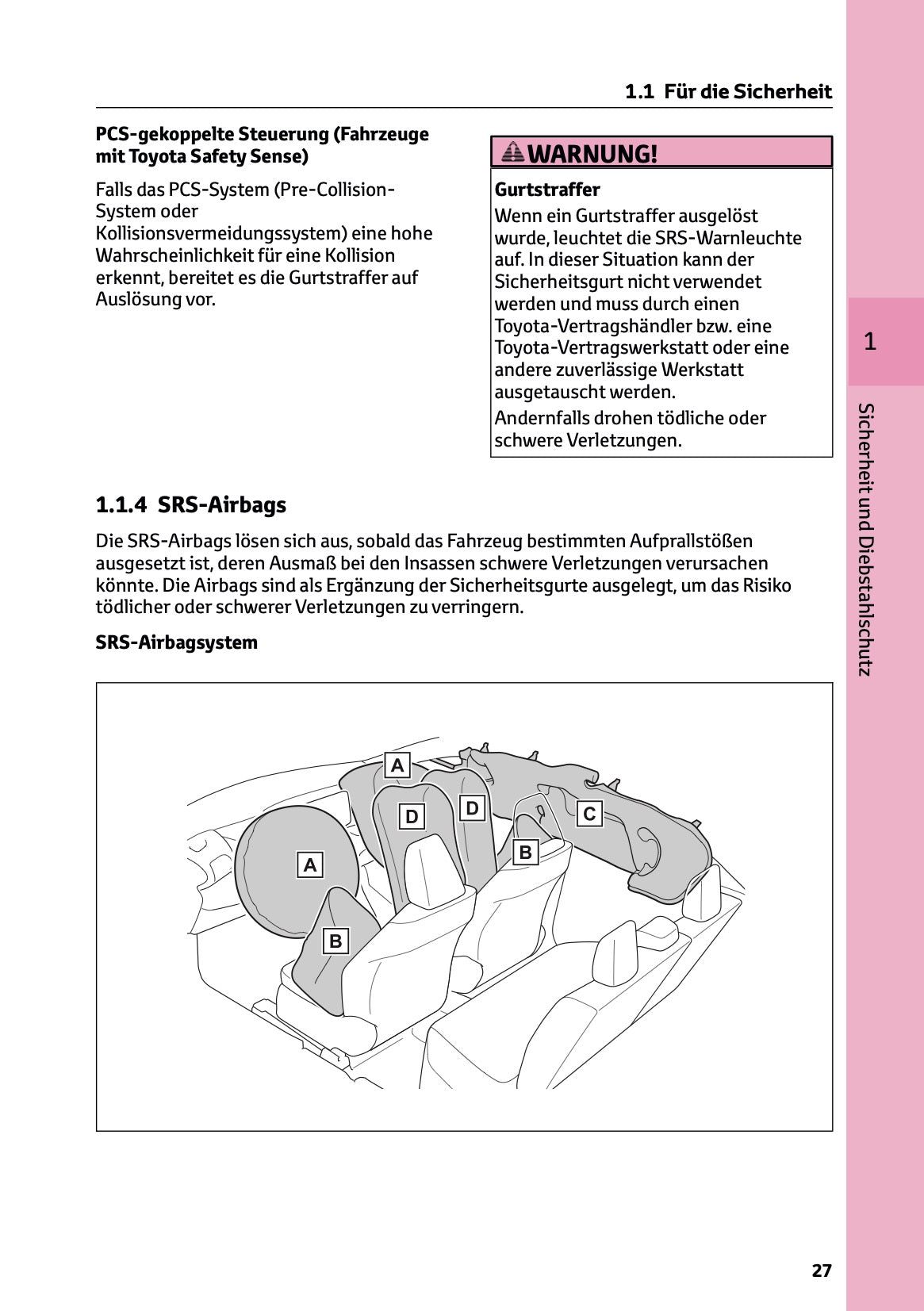 2025 Toyota Yaris Hybrid Owner's Manual | German