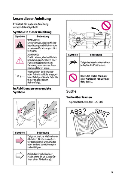 2025 Toyota Yaris Hybrid Owner's Manual | German