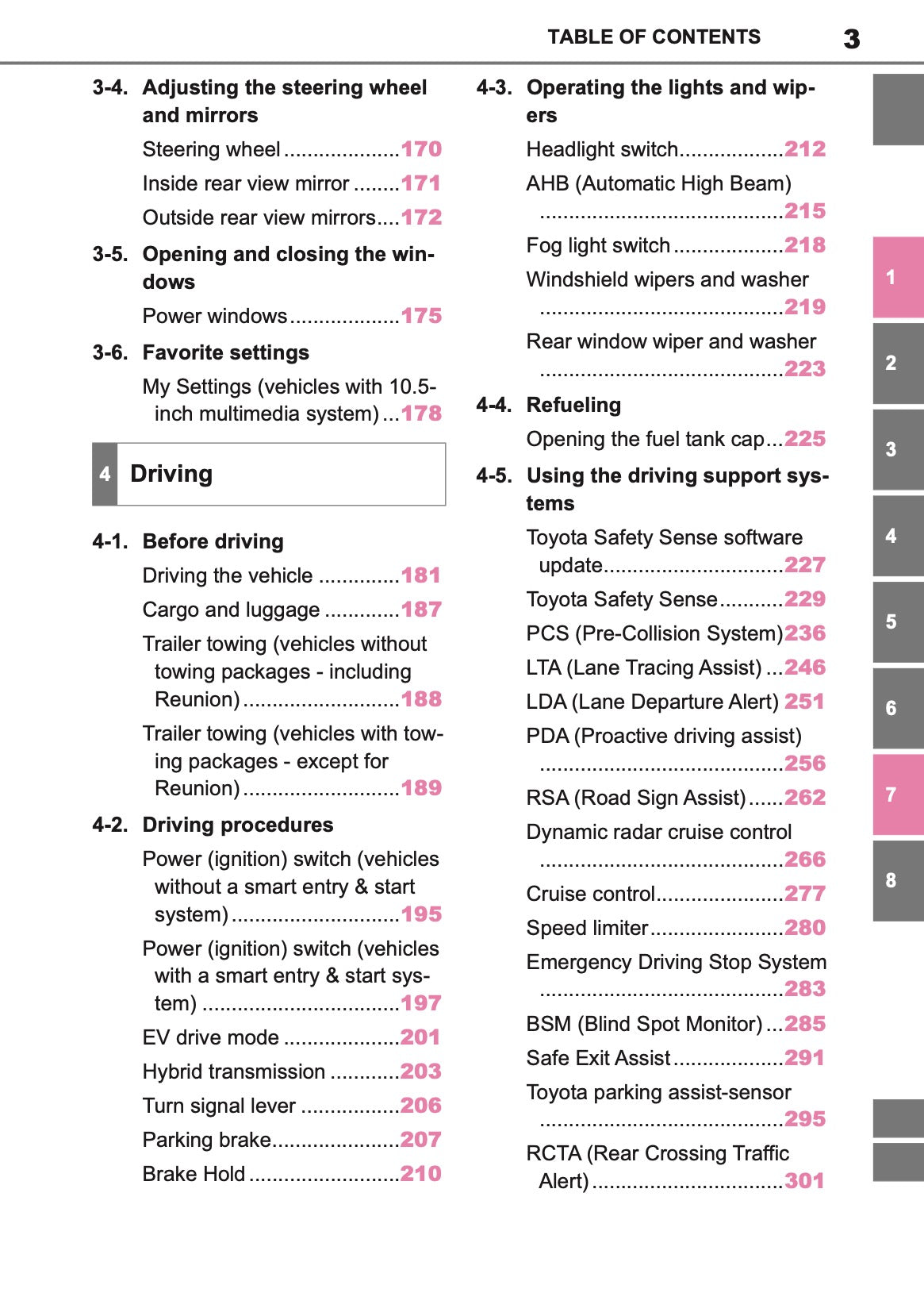 2025 Toyota Yaris Hybrid Owner's Manual | English