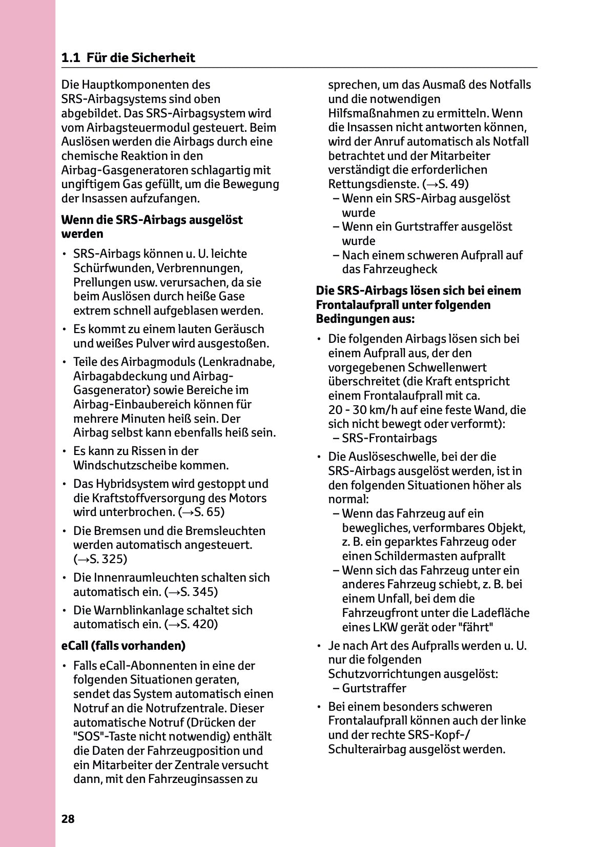 2024 Toyota Yaris Cross Hybrid Owner's Manual | German