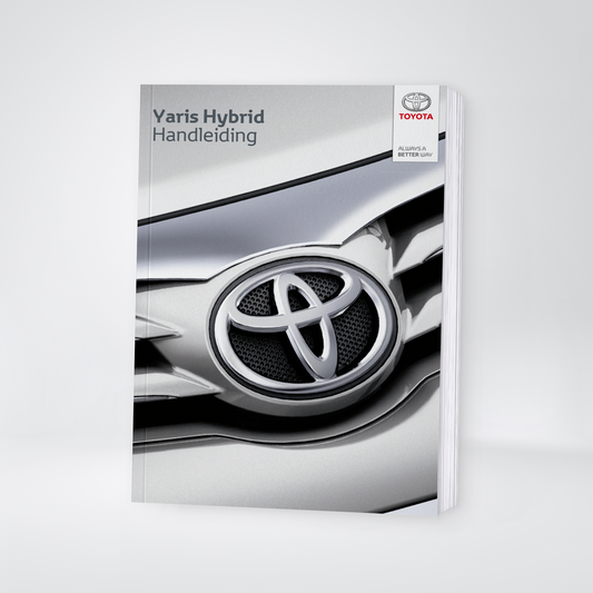 2015-2016 Toyota Yaris Hybrid Bedienungsanleitung | Niederländisch