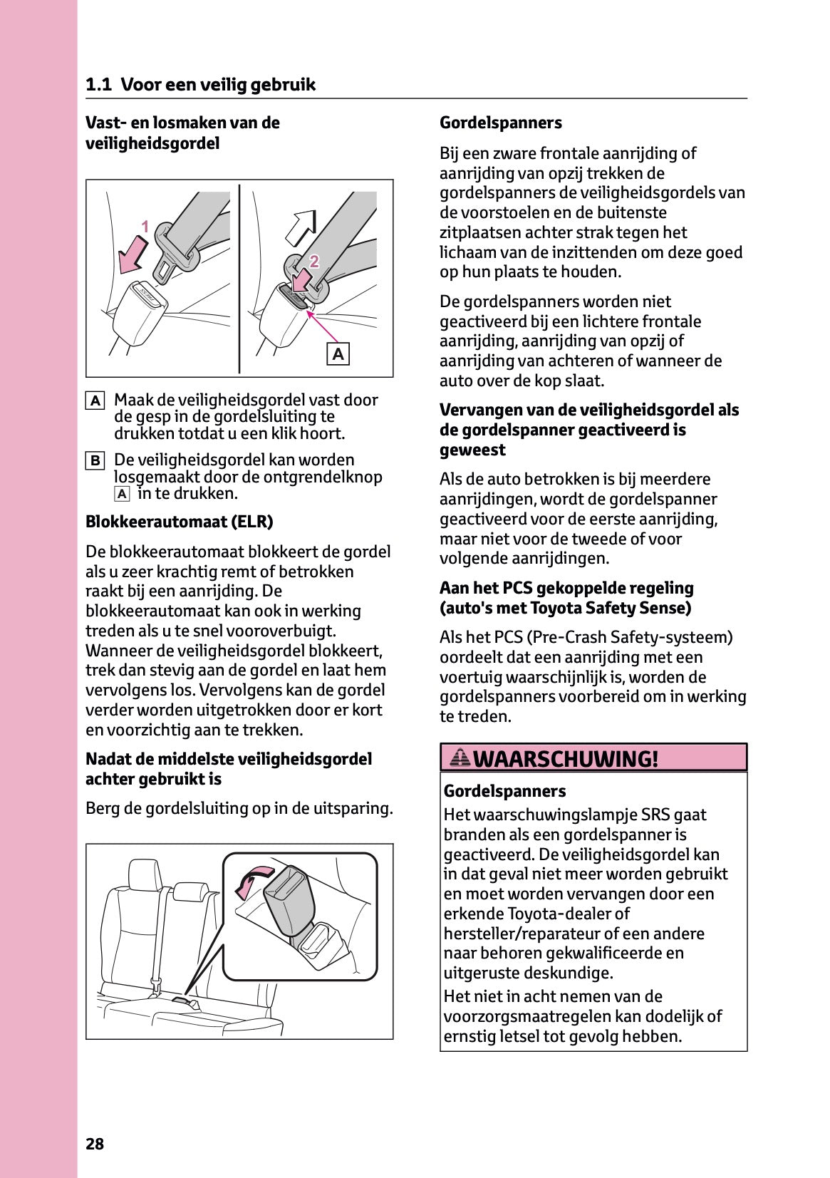 2025-2026 Toyota Yaris Hybrid Gebruikershandleiding | Nederlands