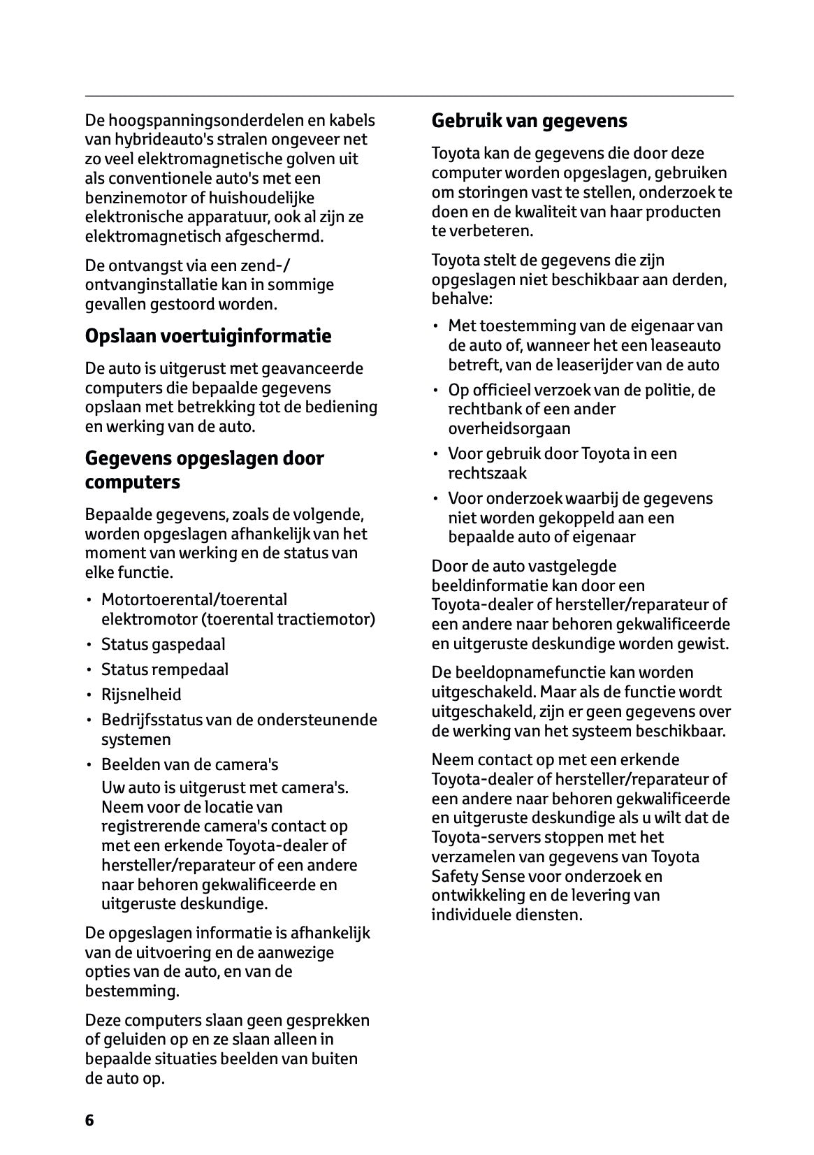 2025-2026 Toyota Yaris Hybrid Gebruikershandleiding | Nederlands