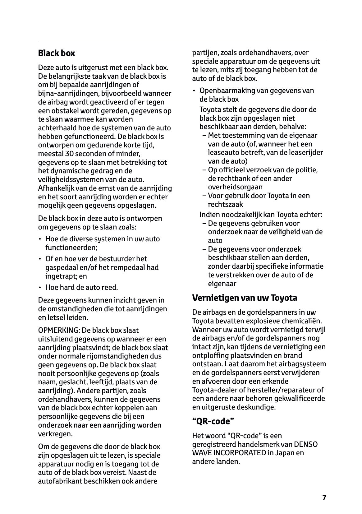 2025 Toyota Yaris Hybrid Gebruikershandleiding | Nederlands