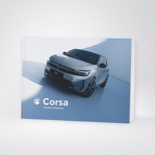 2025 Vauxhall Corsa Owner's Manual | English