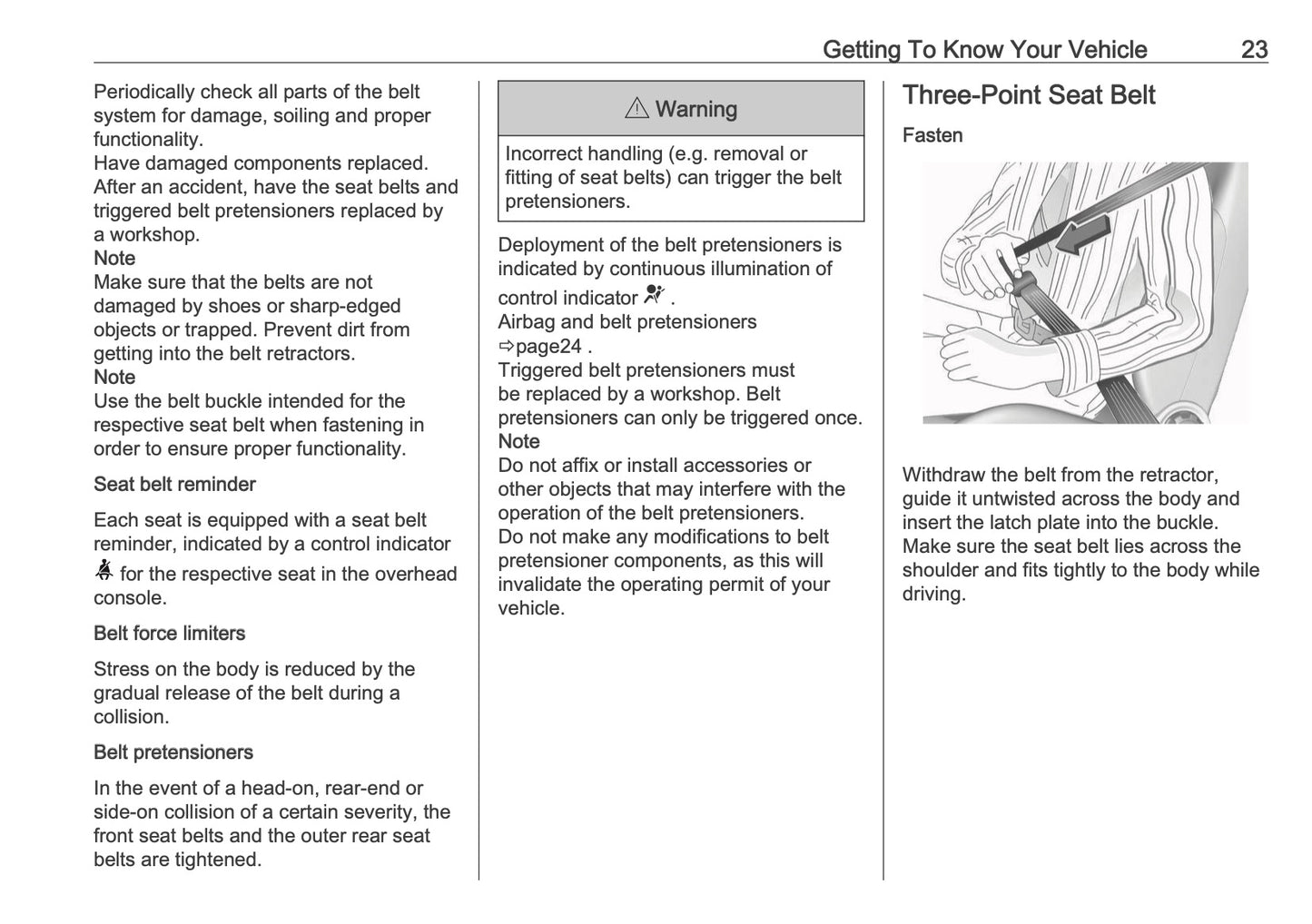 2025 Vauxhall Corsa Owner's Manual | English