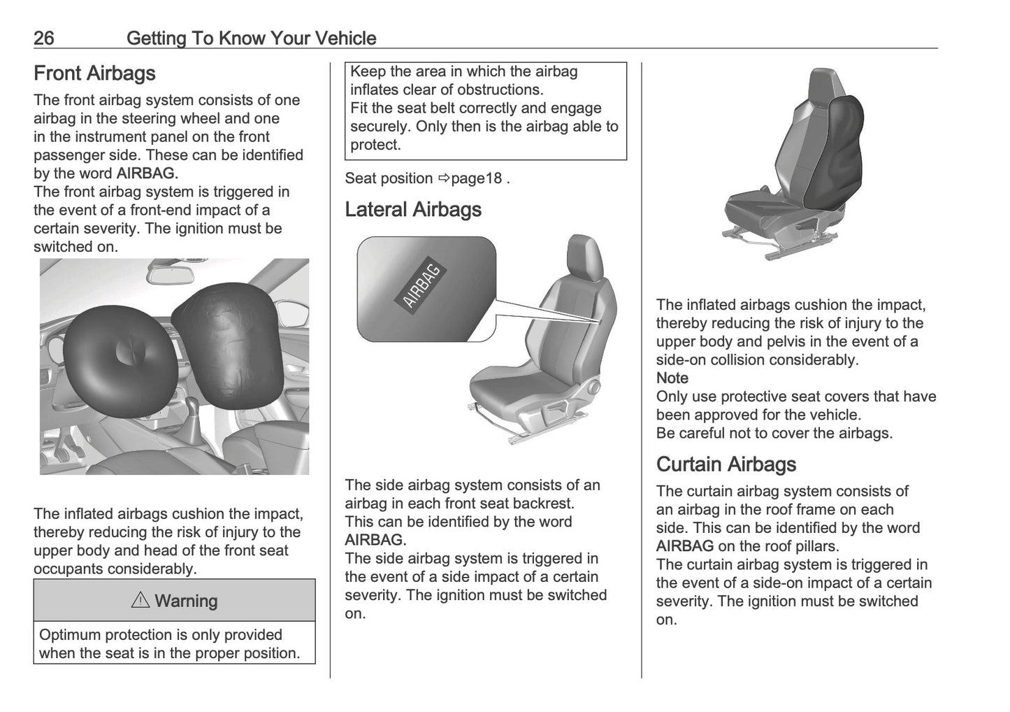2025 Vauxhall Corsa Owner's Manual | English