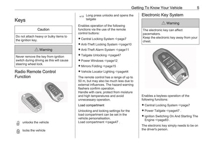 2025 Vauxhall Corsa Owner's Manual | English