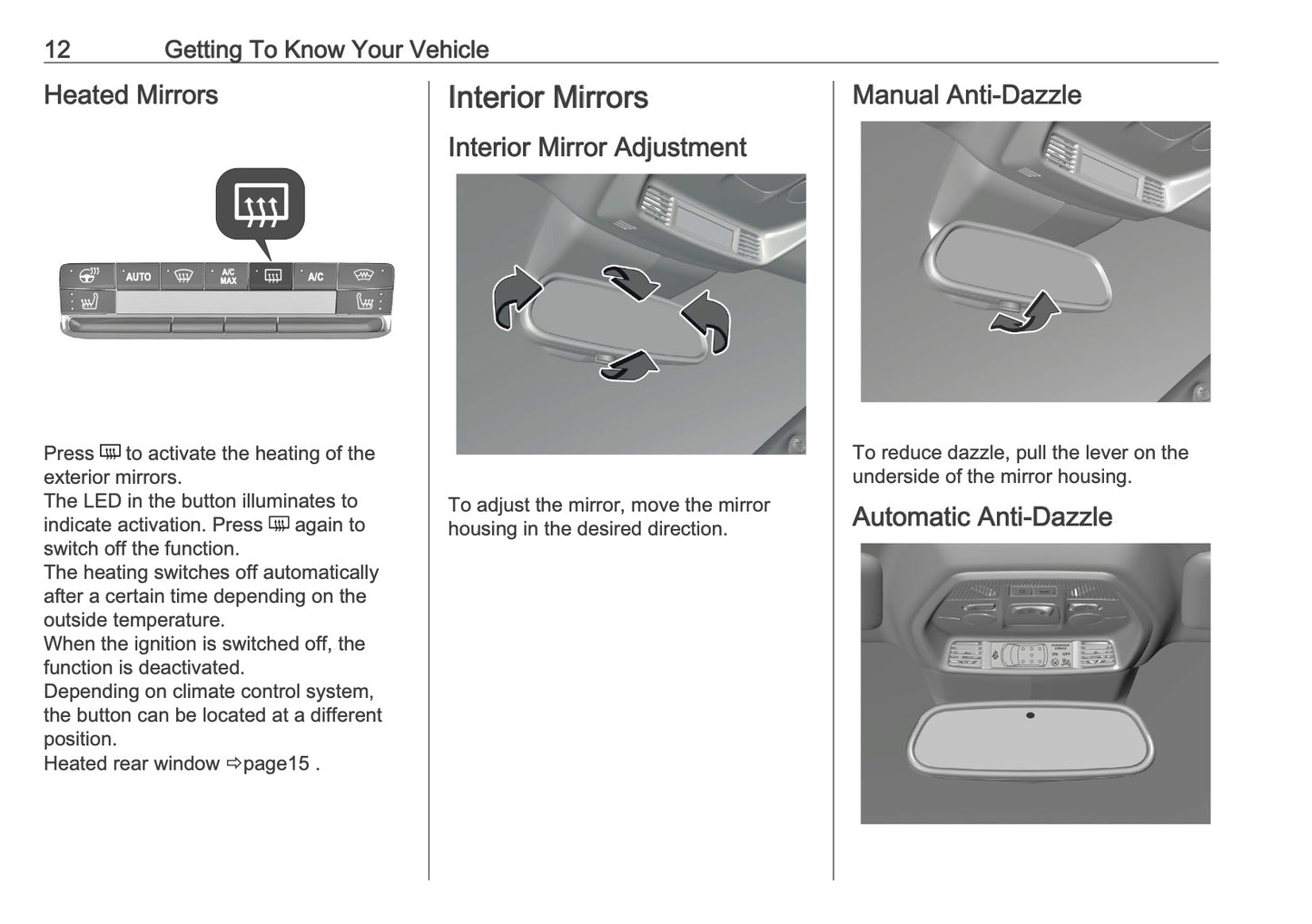 2025 Vauxhall Frontera Owner's Manual | English