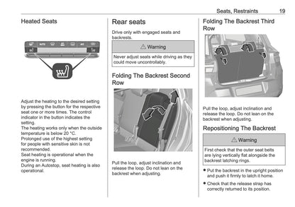 2025 Vauxhall Frontera Owner's Manual | English