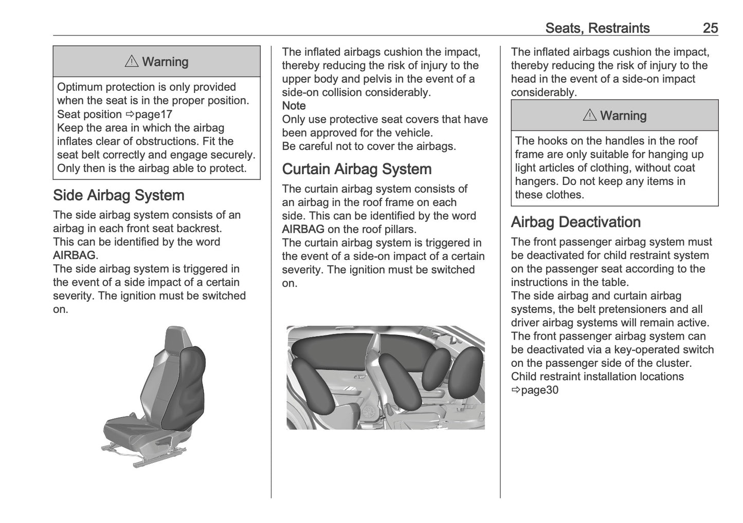 2025 Vauxhall Frontera Owner's Manual | English