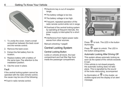 2025 Vauxhall Frontera Owner's Manual | English