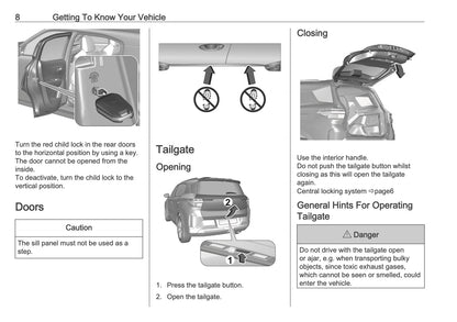 2025 Vauxhall Frontera Owner's Manual | English