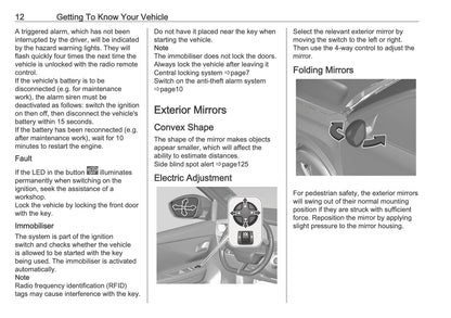 2025-2026 Vauxhall Frontera Owner's Manual | English