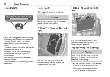 2025-2026 Vauxhall Frontera Owner's Manual | English