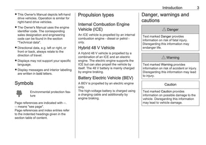 2025-2026 Vauxhall Frontera Owner's Manual | English