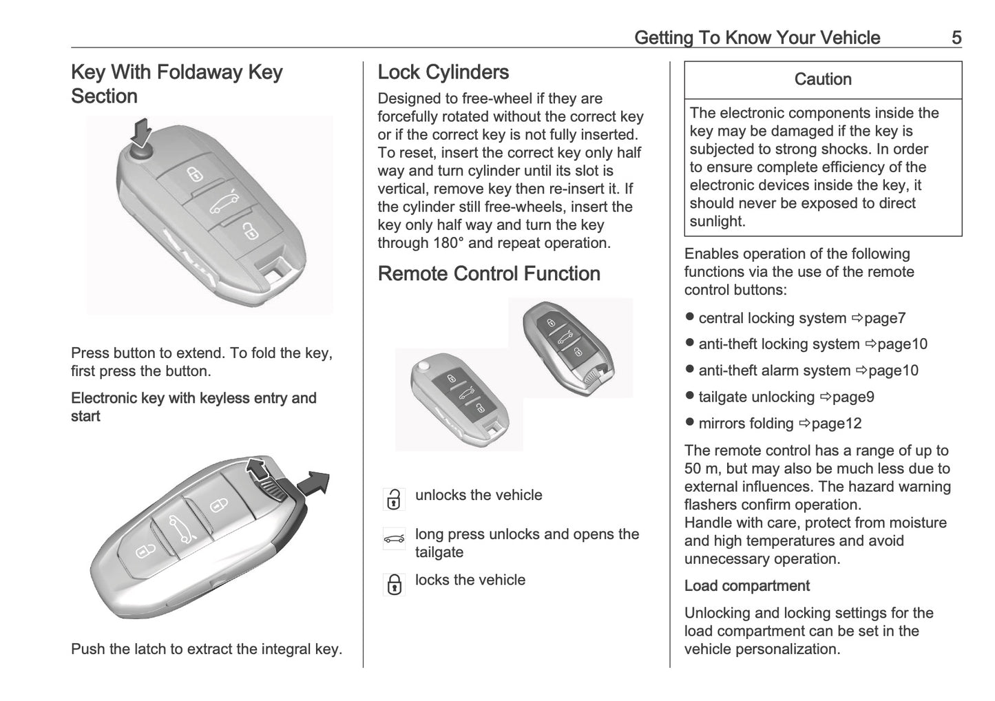 2025-2026 Vauxhall Frontera Owner's Manual | English