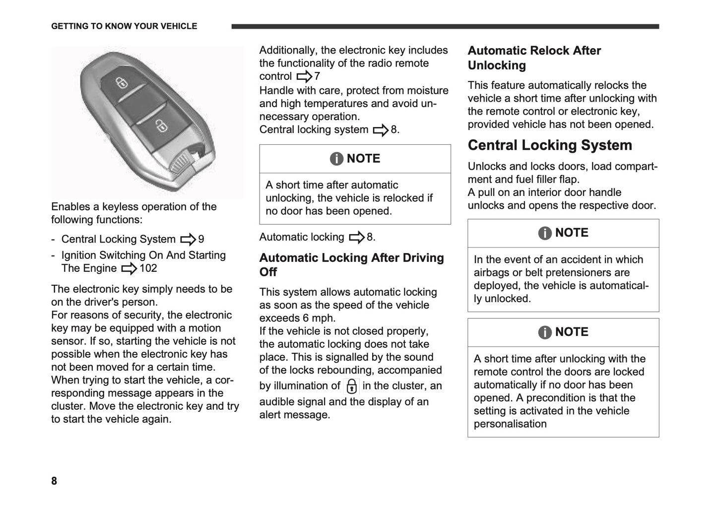 2026 Vauxhall Frontera Owner's Manual | English