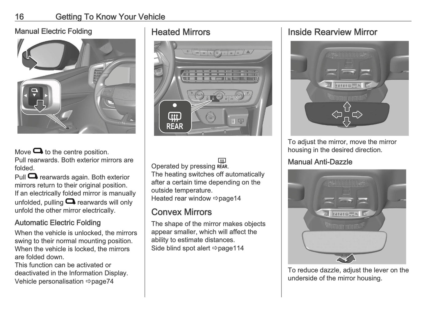 2025 Vauxhall Mokka Owner's Manual | English