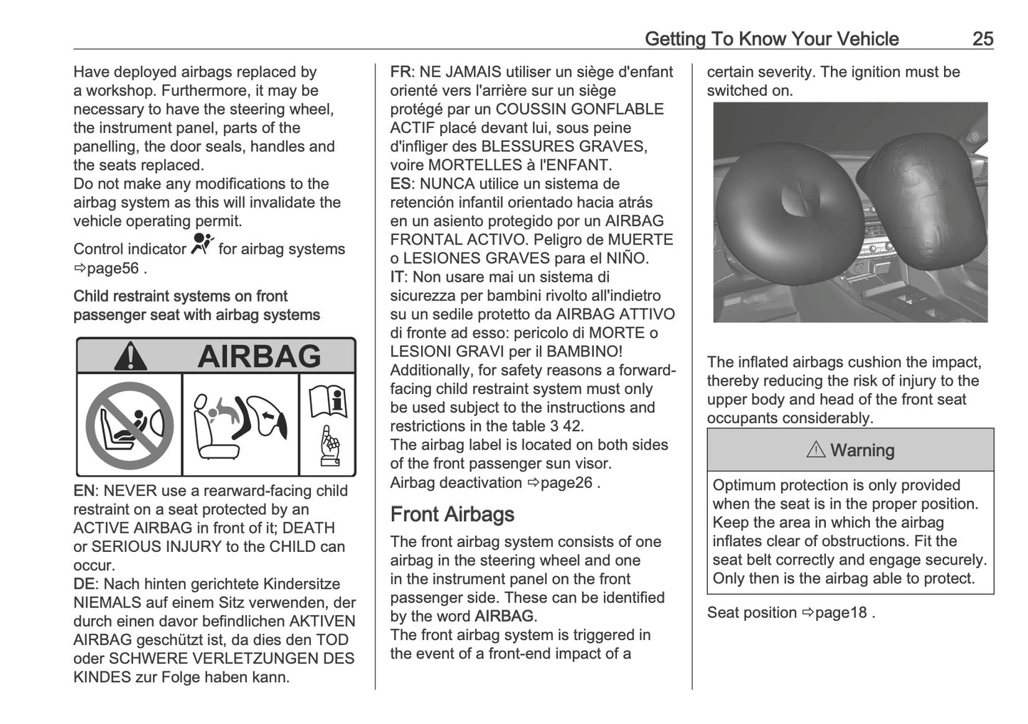 2025-2026 Vauxhall Mokka Owner's Manual | English