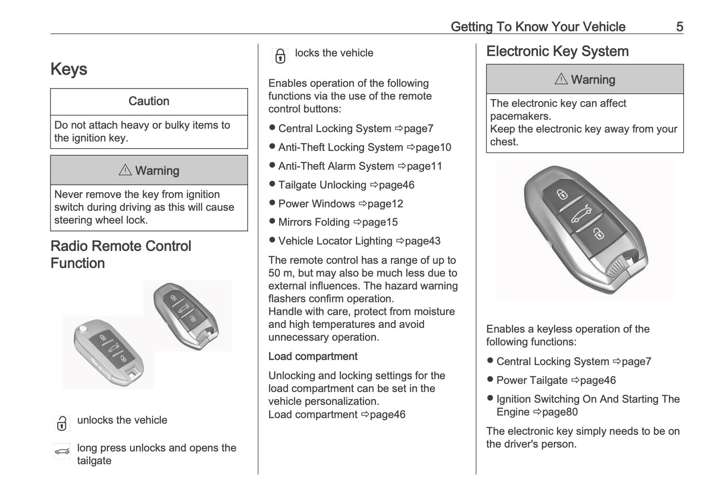 2025-2026 Vauxhall Mokka Owner's Manual | English