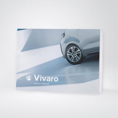 2025-2026 Vauxhall Vivaro Owner's Manual | English