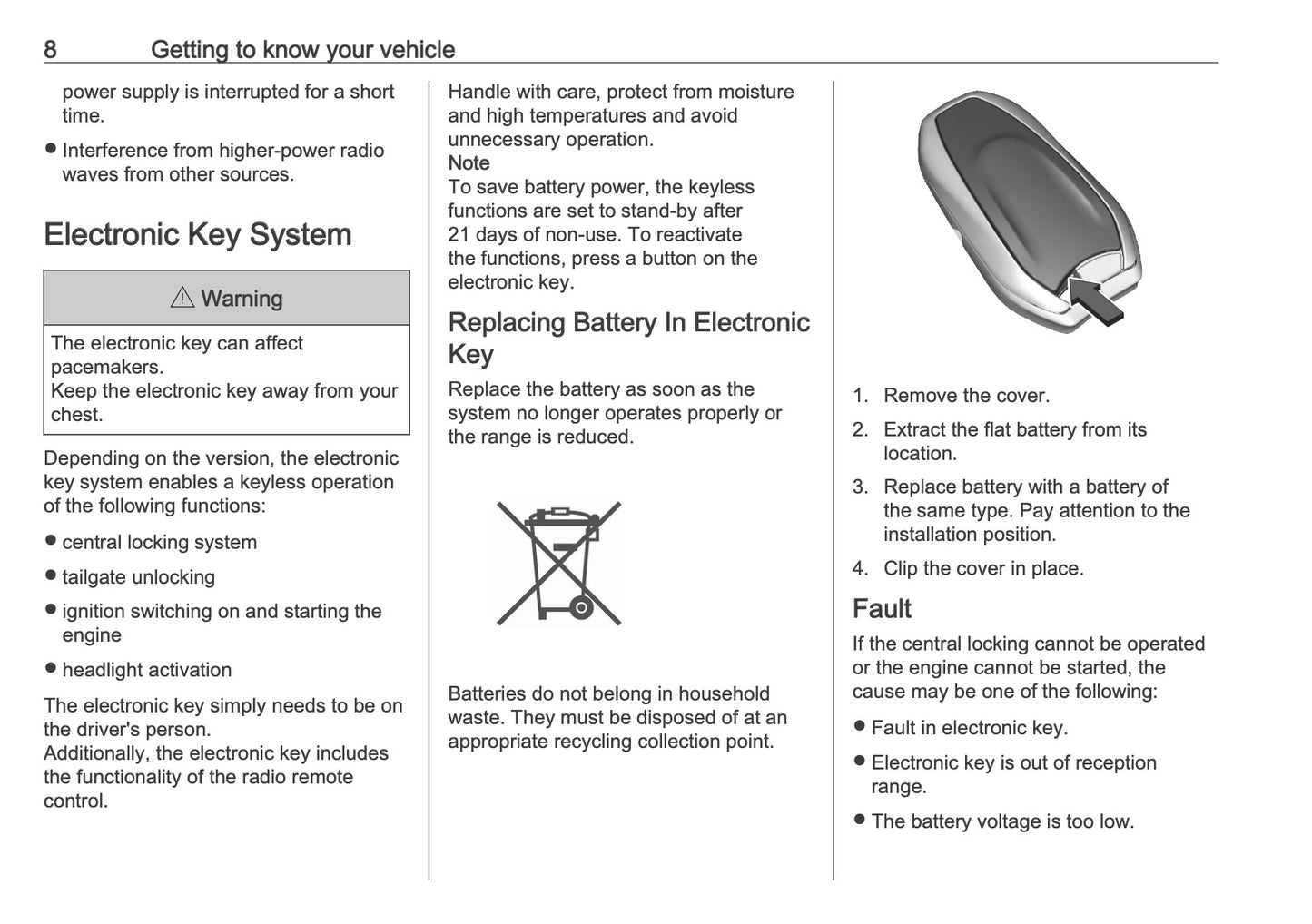 2025-2026 Vauxhall Vivaro Owner's Manual | English