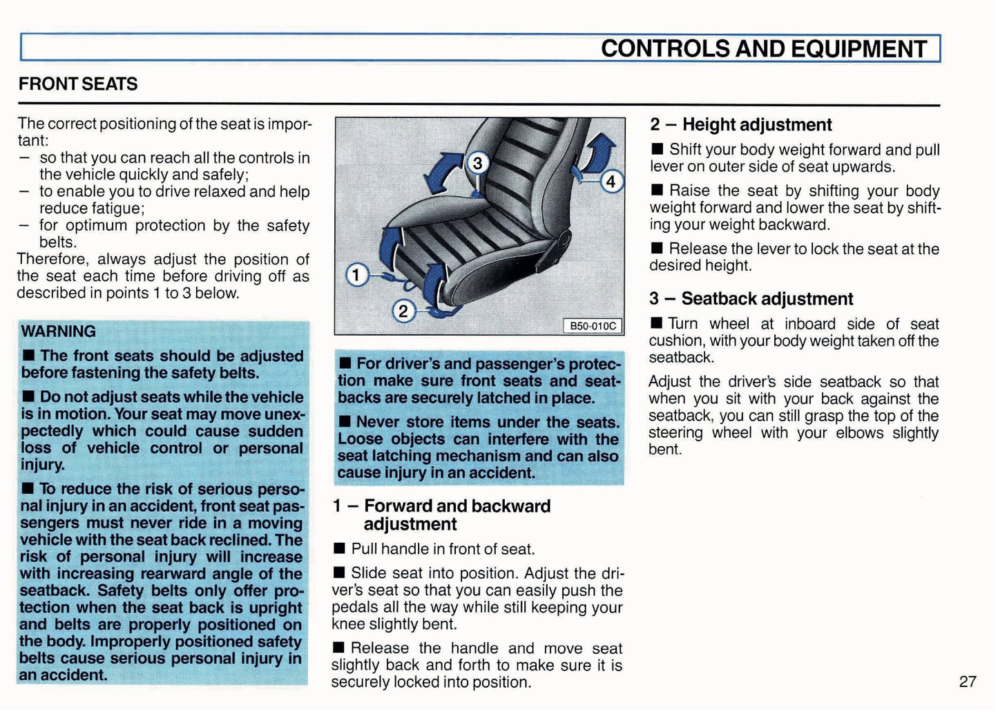 1994 Volkswagen Corrado Owner's Manual | English