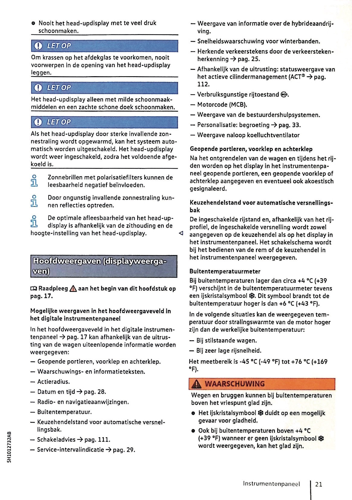 2020 Volkswagen Golf eHybrid / Golf GTE Gebruikershandleiding | Nederlands