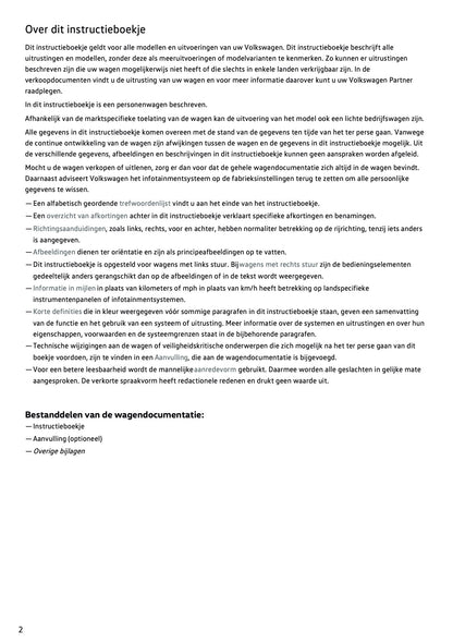 2020-2021 Volkswagen Polo Gebruikershandleiding | Nederlands