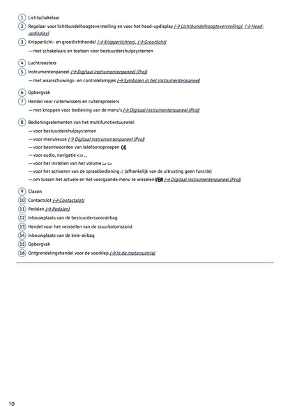 2020-2021 Volkswagen Tiguan Owner's Manual | Dutch