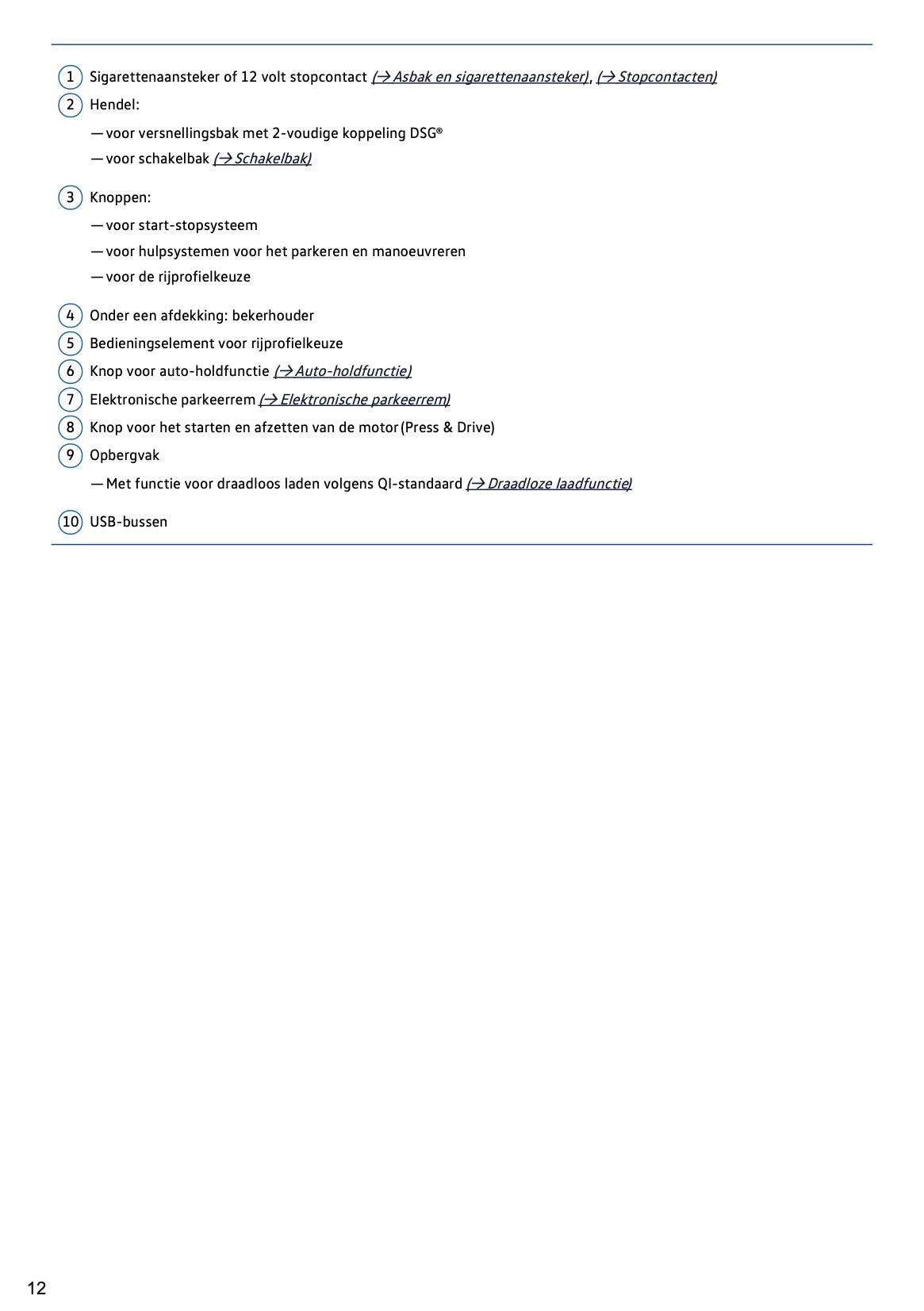 2020-2021 Volkswagen Tiguan Owner's Manual | Dutch