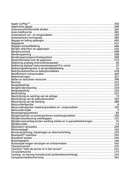 2020-2021 Volkswagen Tiguan Owner's Manual | Dutch