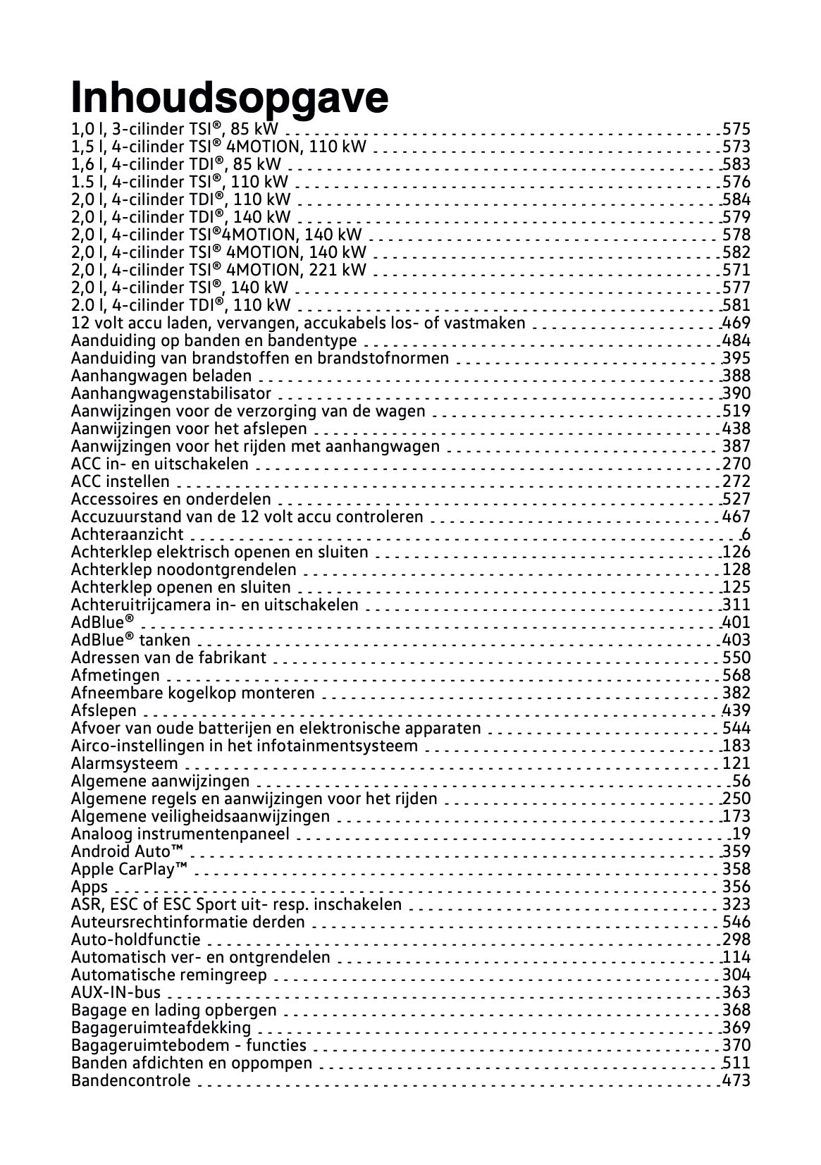 2019-2020 Volkswagen T-Roc Gebruikershandleiding | Nederlands