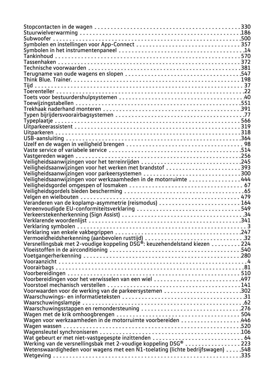 2019-2020 Volkswagen T-Roc Gebruikershandleiding | Nederlands