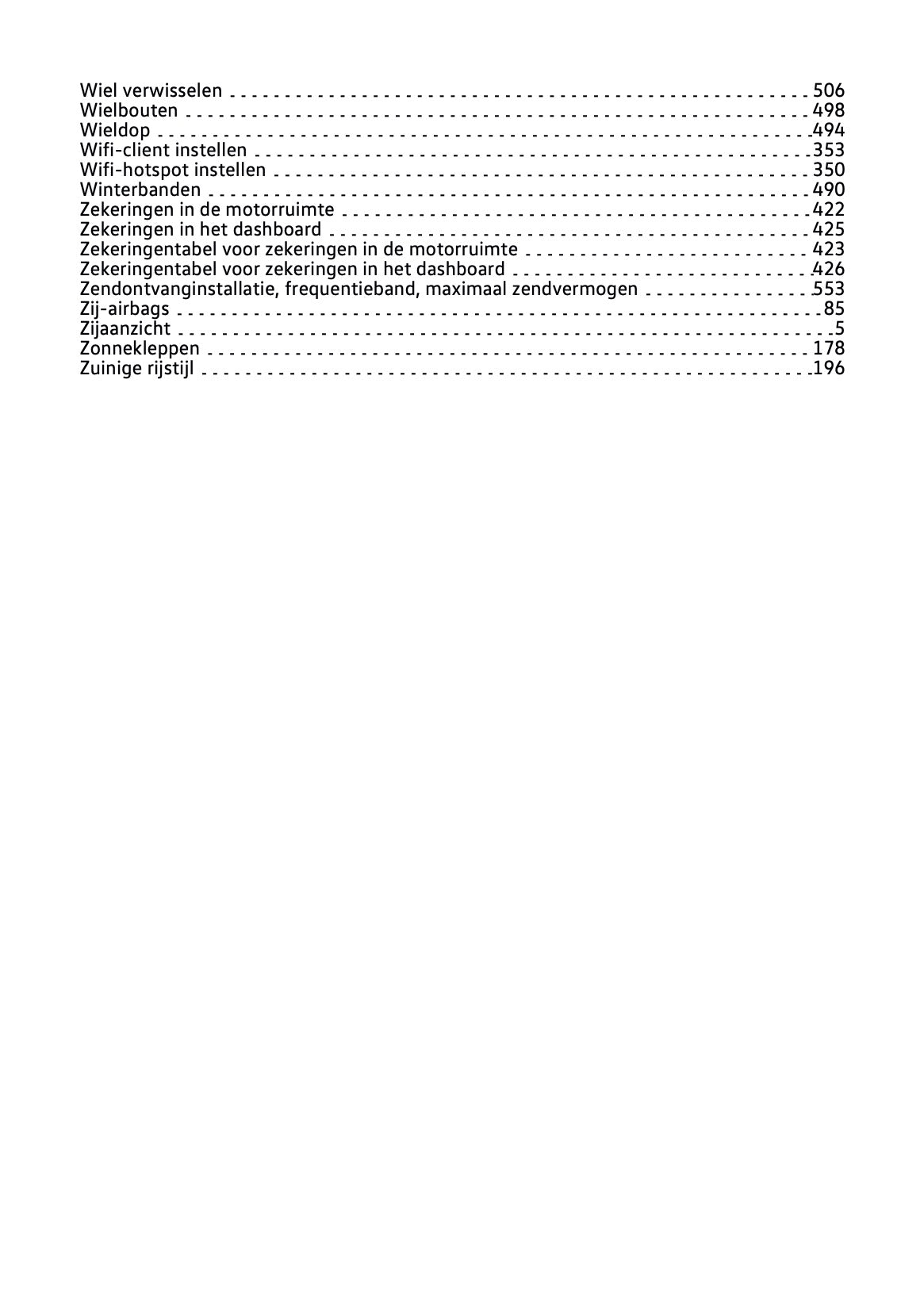 2019-2020 Volkswagen T-Roc Gebruikershandleiding | Nederlands