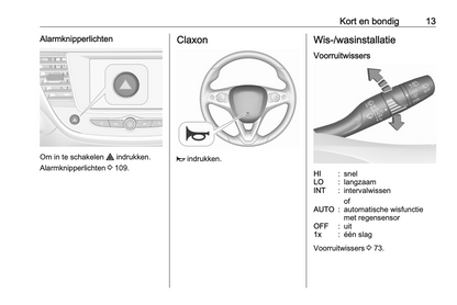 2020-2022 Opel Crossland Gebruikershandleiding | Nederlands