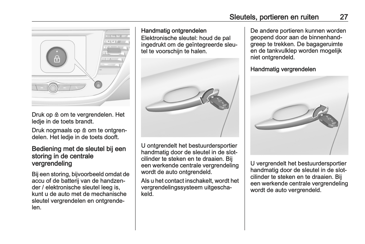 2020-2022 Opel Crossland Gebruikershandleiding | Nederlands