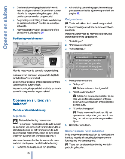 2010-2011 BMW Z4 Owner's Manual | Dutch