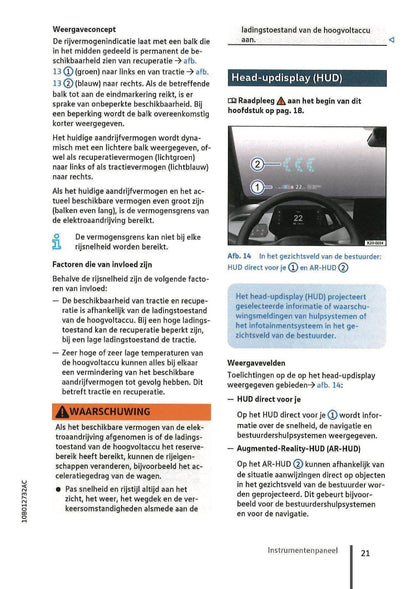2020-2023 Volkswagen ID.3 Gebruikershandleiding | Nederlands